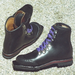 Custom made leather, X-C Ski Boot